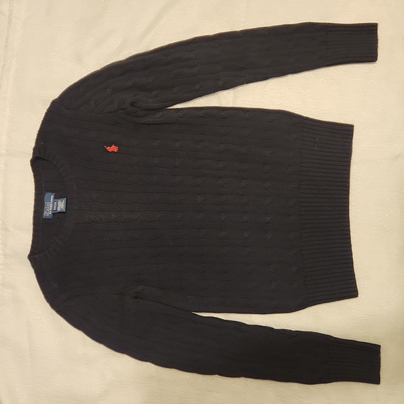 Polo Ralph Lauren Other - Blue Polo by Ralph Lauren boy pull over sweater. Size M 10-12